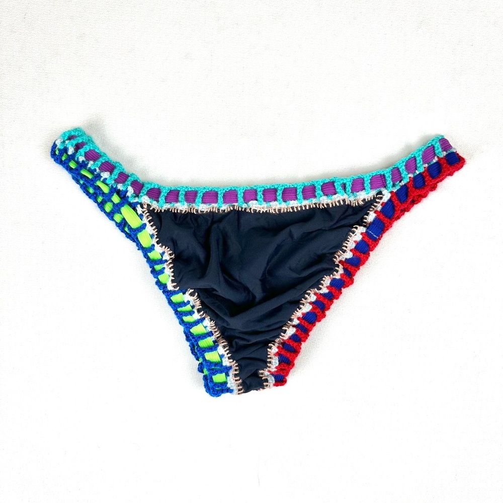 Ferrarini by Pilyq PQ Crochet Swim Bottom Beach Resort Pool